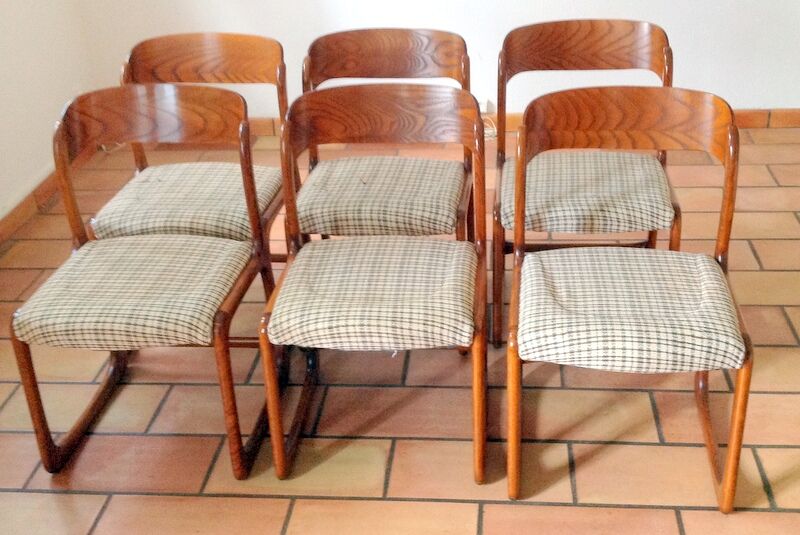 Chairs and table vintage Baumann