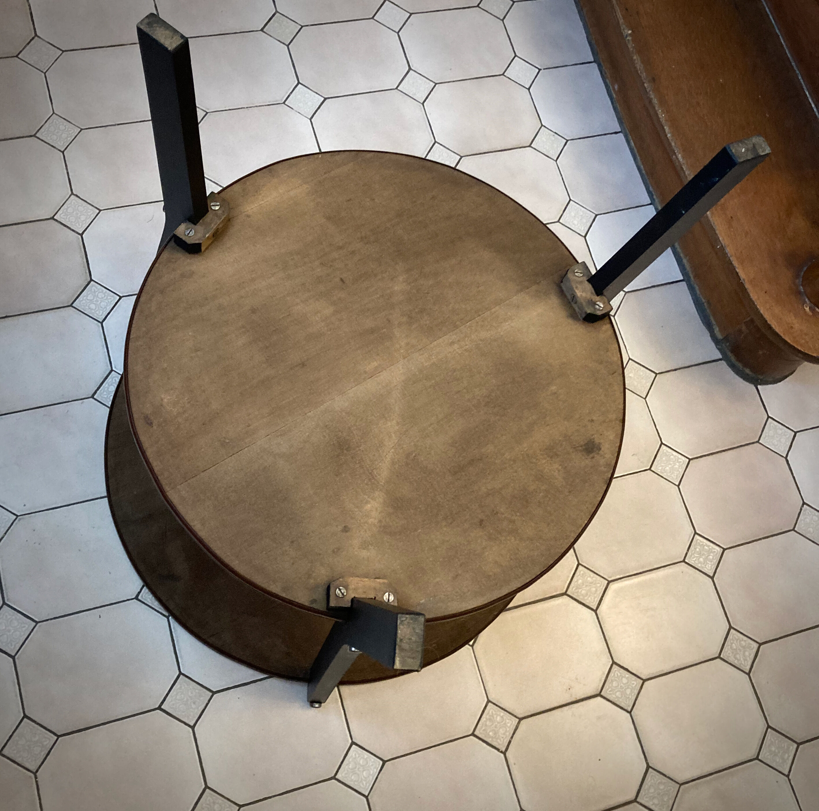 Gueridon tripod Art-Deco