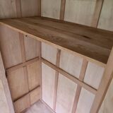 Old vintage Parisian wardrobe