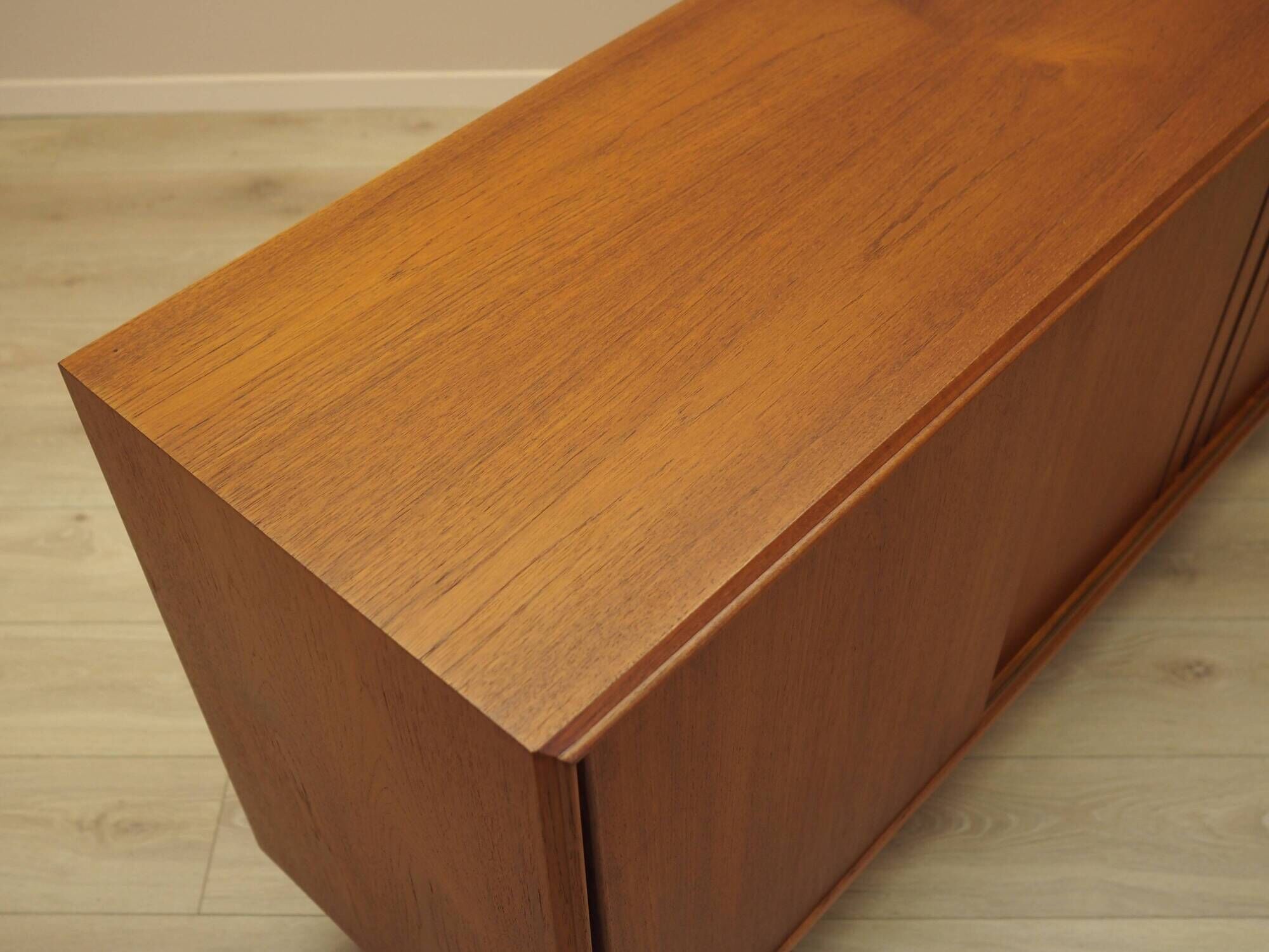 Danish teak sideboard 1960s with bar section and sliding doors