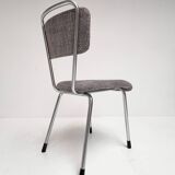 Set of 6 reupholstered chairs by Gebroeders De Wit, 1960s