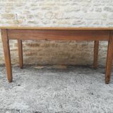 Elm farmhouse table