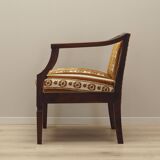 Mahogany armchair, Danish design, 1970s, production: Denmark