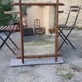 Miroir en bois