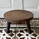 Tabouret tripode vintage en bois