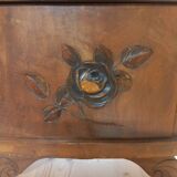 Art deco marble bedside table