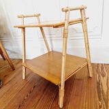 Rattan bedside