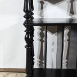 Small music cabinet in blackened pear wood, Napoleon III style – 1900