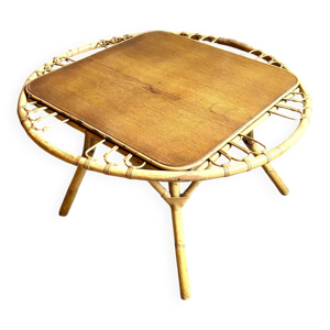 Table basse en bois et