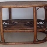 Table basse rotin