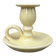 Cave rat candle holder in off-white ceramic