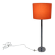 Large chrome-plated floor lamp from Staff, 1960s