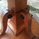 Oval pedestal table