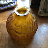 Art Deco glass vase Sabino