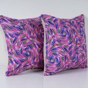 Lot de 2 housses de coussin turque vintage 41x41 cm