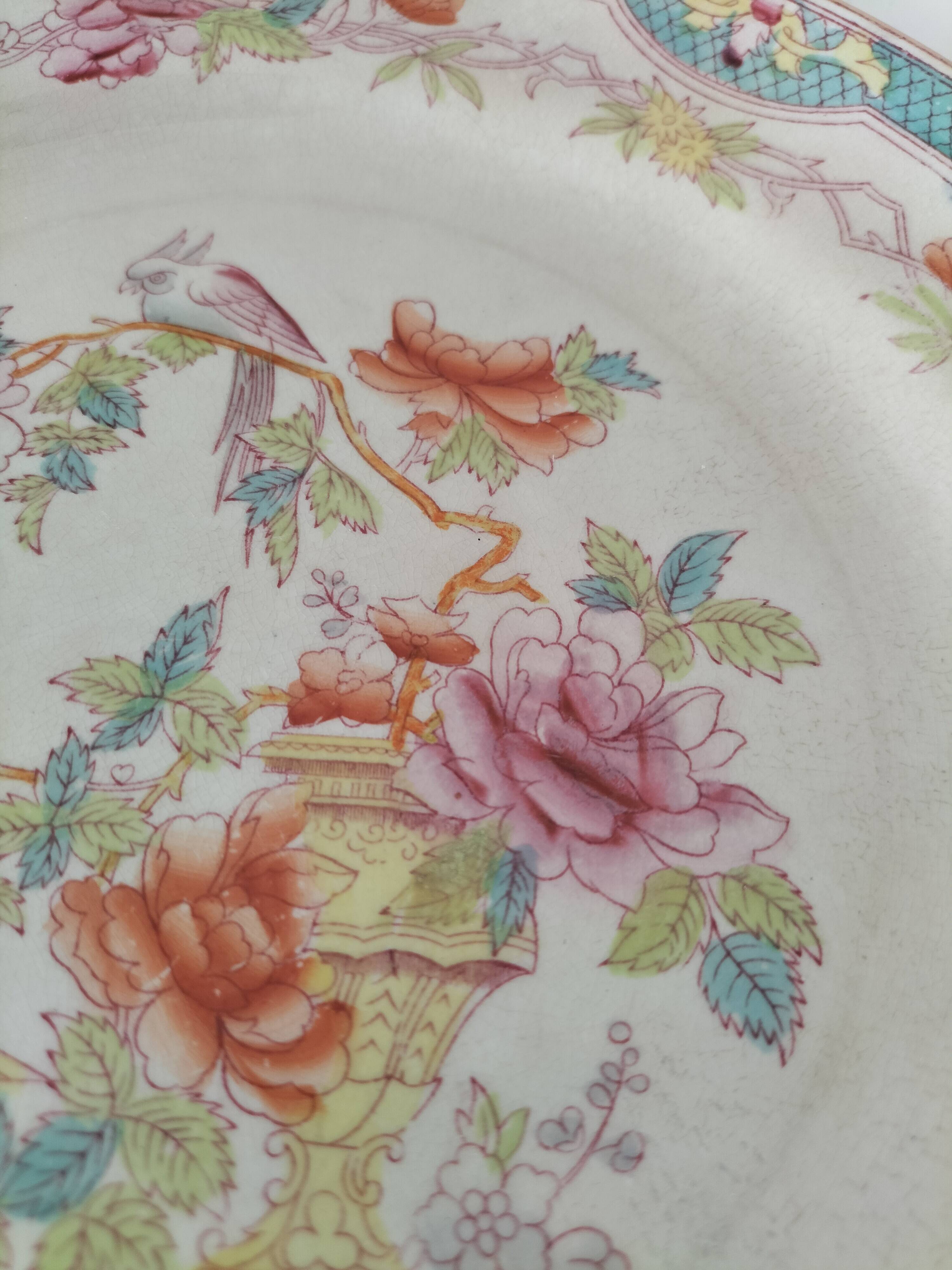 Vintage SCM Nankin pattern plate