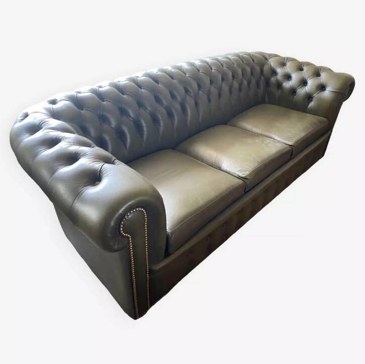 Canapé style Chesterfield année 70 - 80