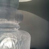 Floor lamp bedroom / living room vintage design 1970 glass