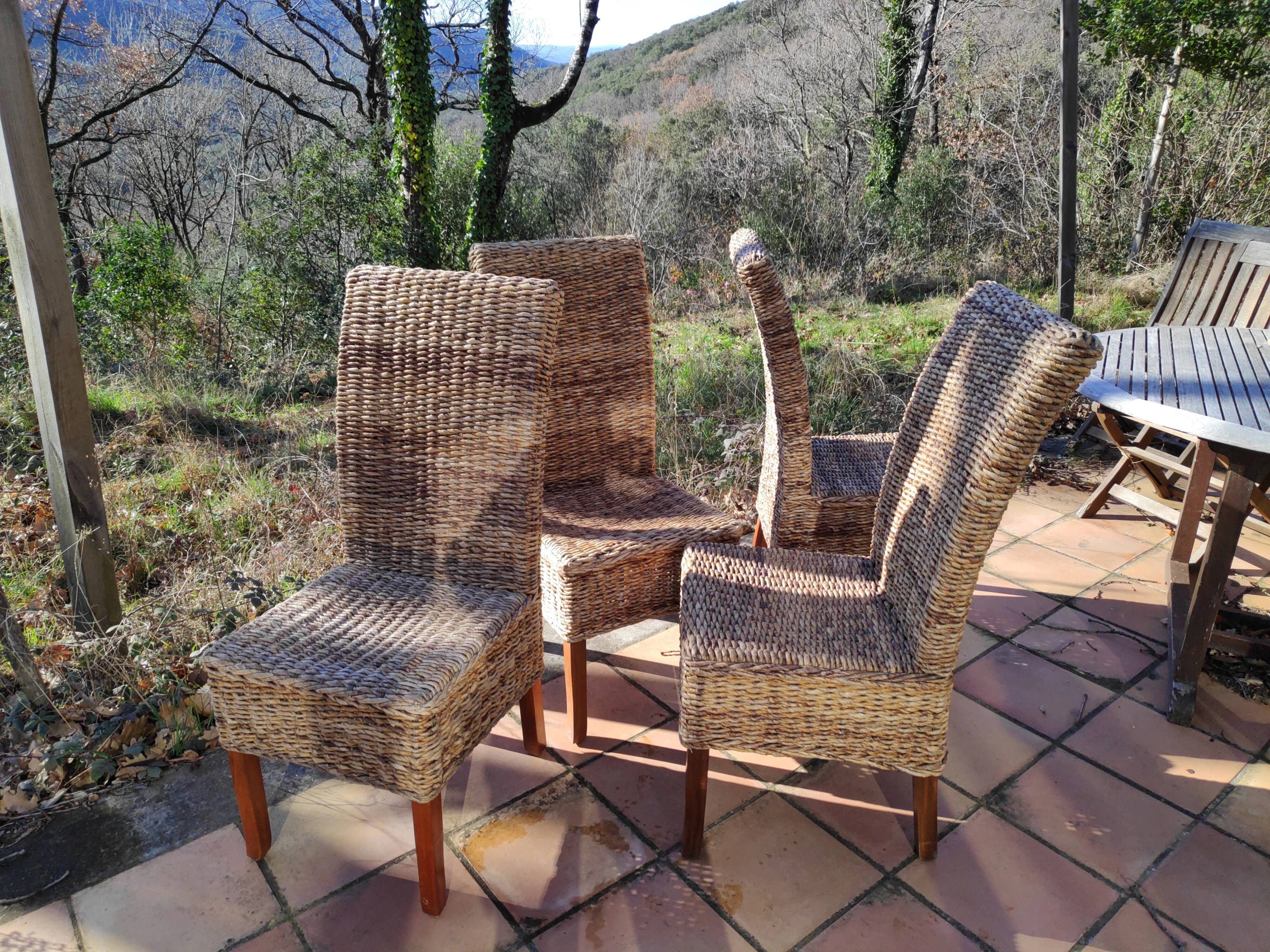 chaise en abaca