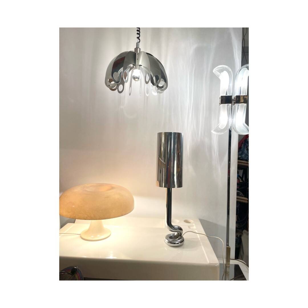 Large Nesso lamp Giancarlo Mattioli Artemide 1965