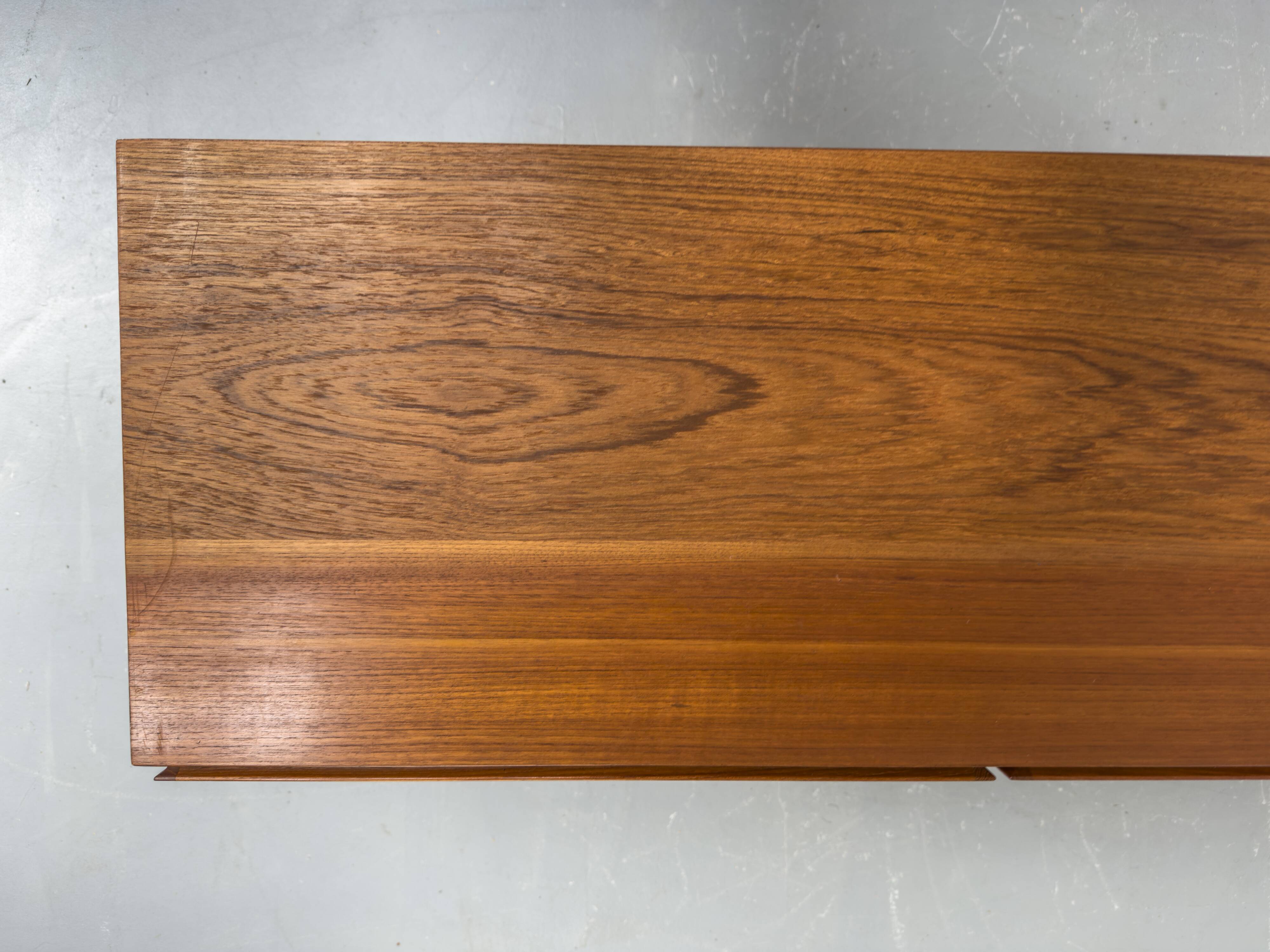Vintage Teak Bookcase with Desk from Omann Jun, 1960s