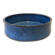 Blue ceramic handcrafted dish