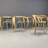 Revers Dining Chairs by Andrea Branzi for Cassina, 1993, Set of 6