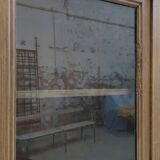 Library in trompe l'oeil trompe style oak period 1870