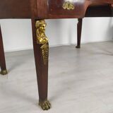 Empire-style desk and chairs