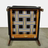 Leather armchair by hans olsen, denmark 1960s