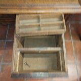 Oak desk with drawers