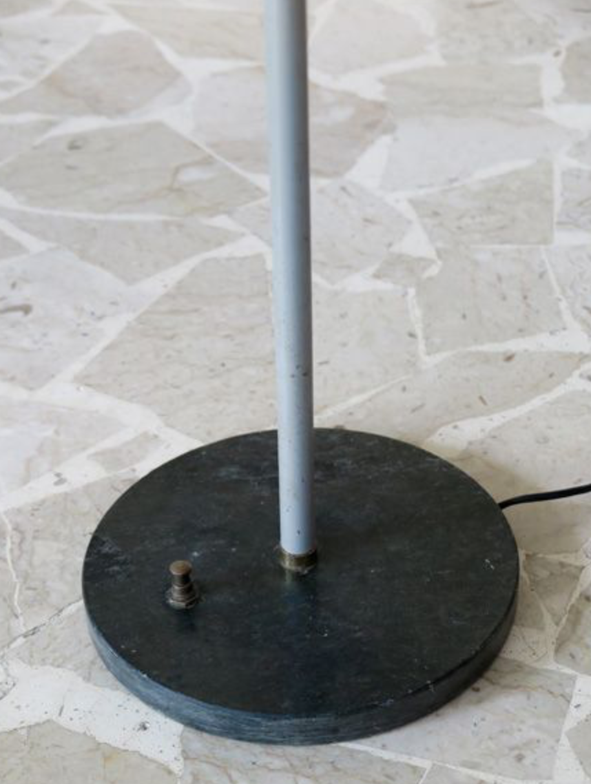 Lamppost with marble base Italy 1950s