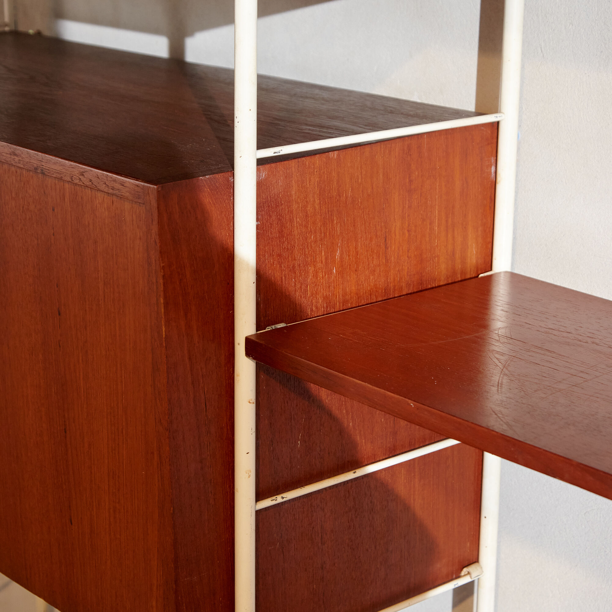 Teak shelving system by Christian Holzäpfel for Holzäpfel KG