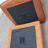 Driver and corduroy ottoman 1970