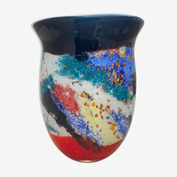 Murano glass vase - Edition for the year 2000