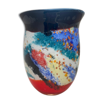 Vase en verre de Murano édition pour l'an 2000