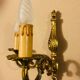 Applique double Style Louis XV en bronze doré époque XXe.