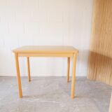 Table de cuisine en bois des années 1980