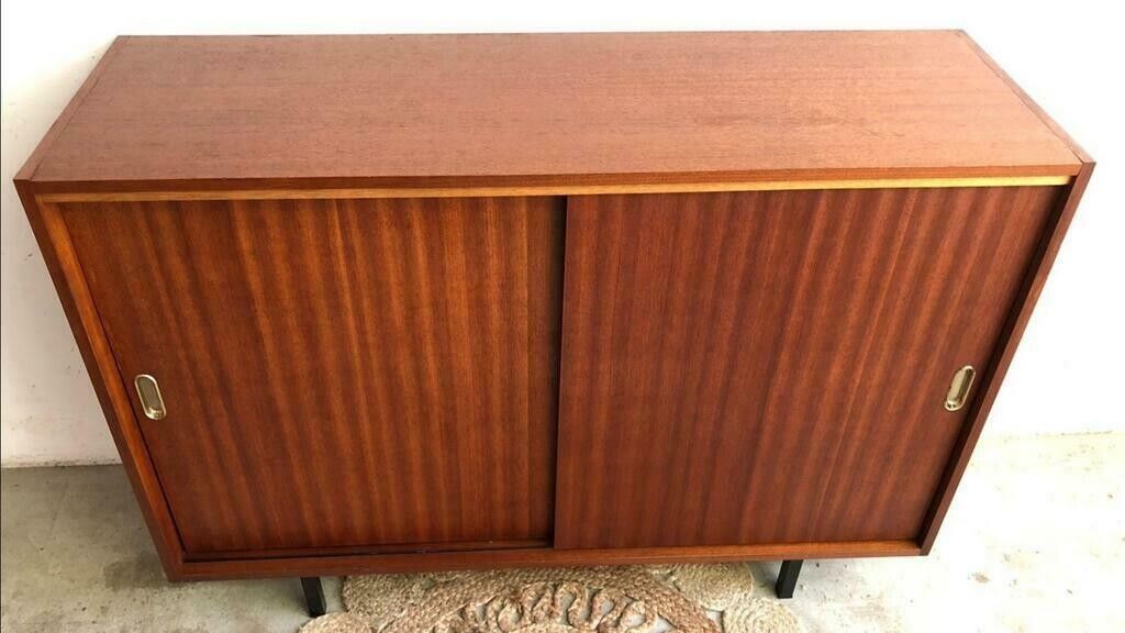 Danish wardrobe sliding doors 60s