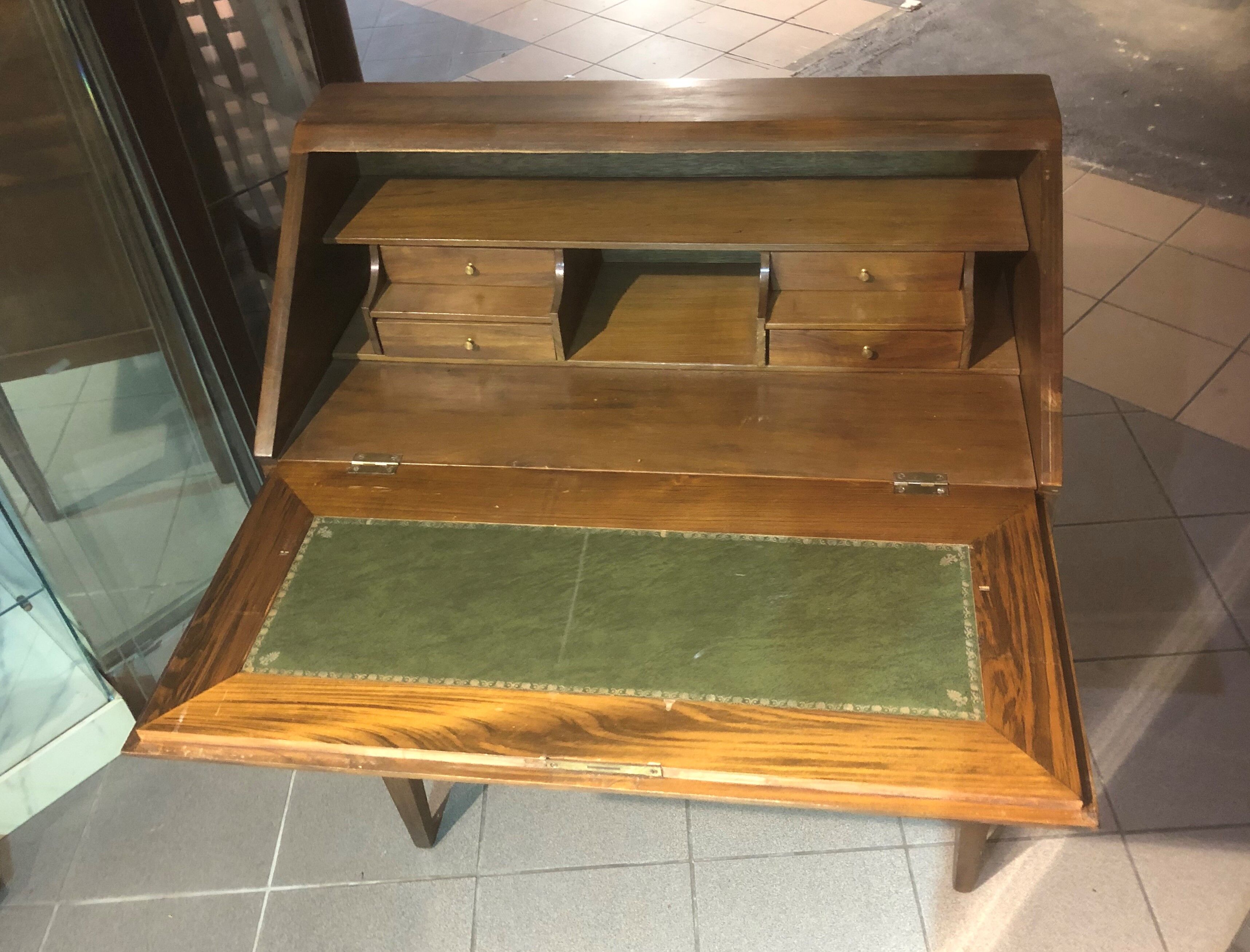 Louis XVI-style scriban dresser, 19th