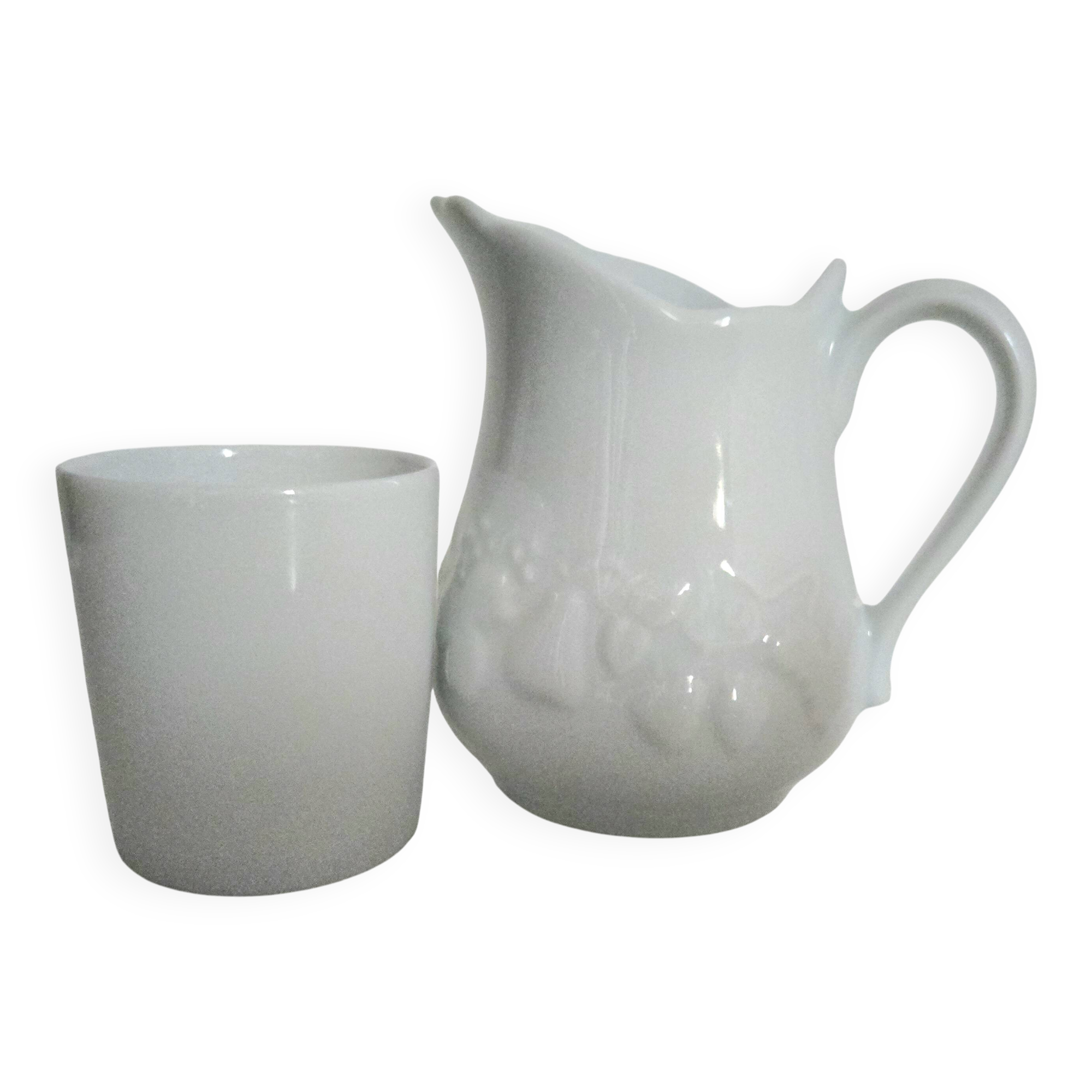 Tasse expresso et Pichet