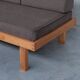 French Mid-Century Day Bed by Christian Durupt for Meribel