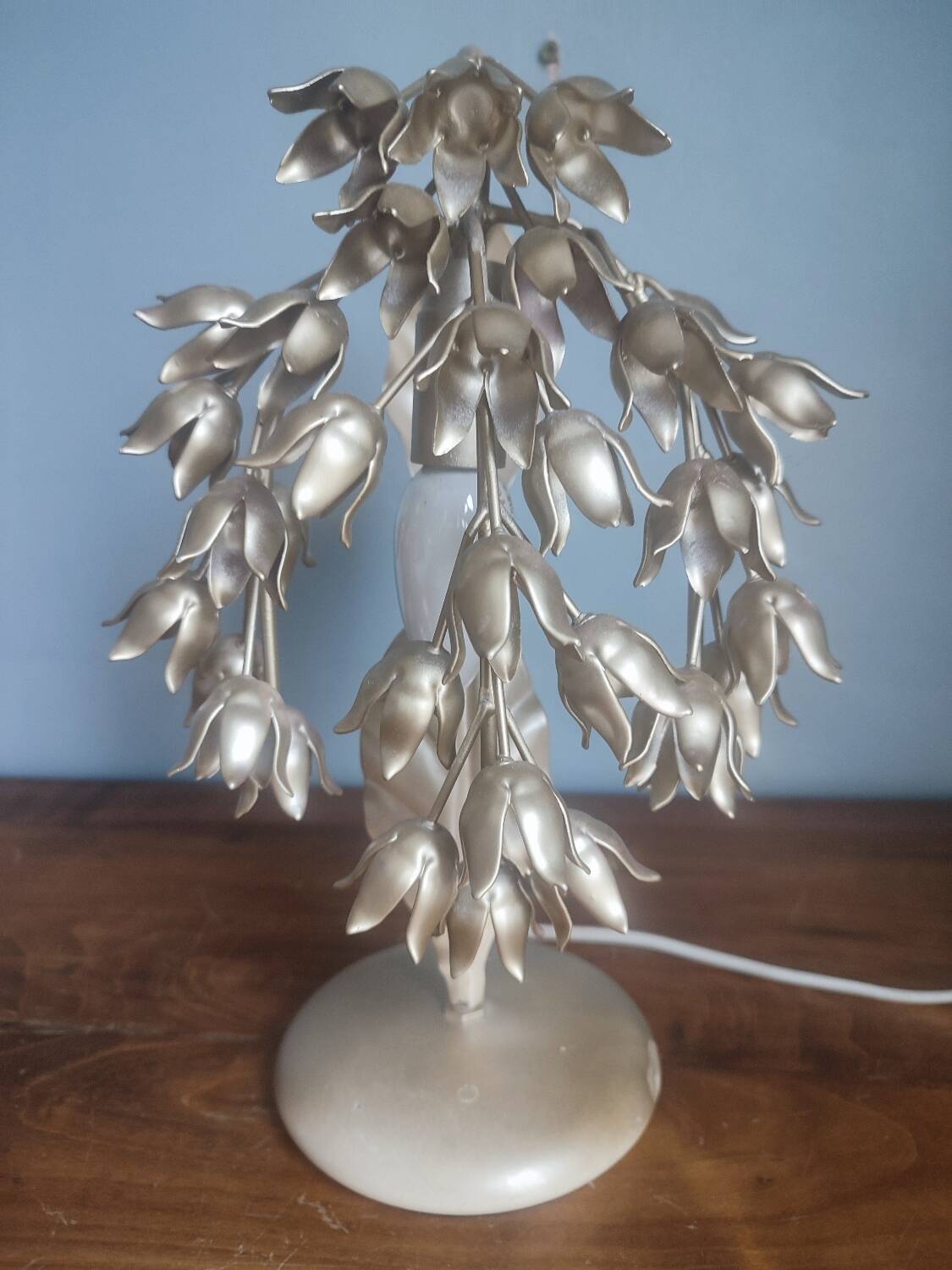 Vintage metal table lamp