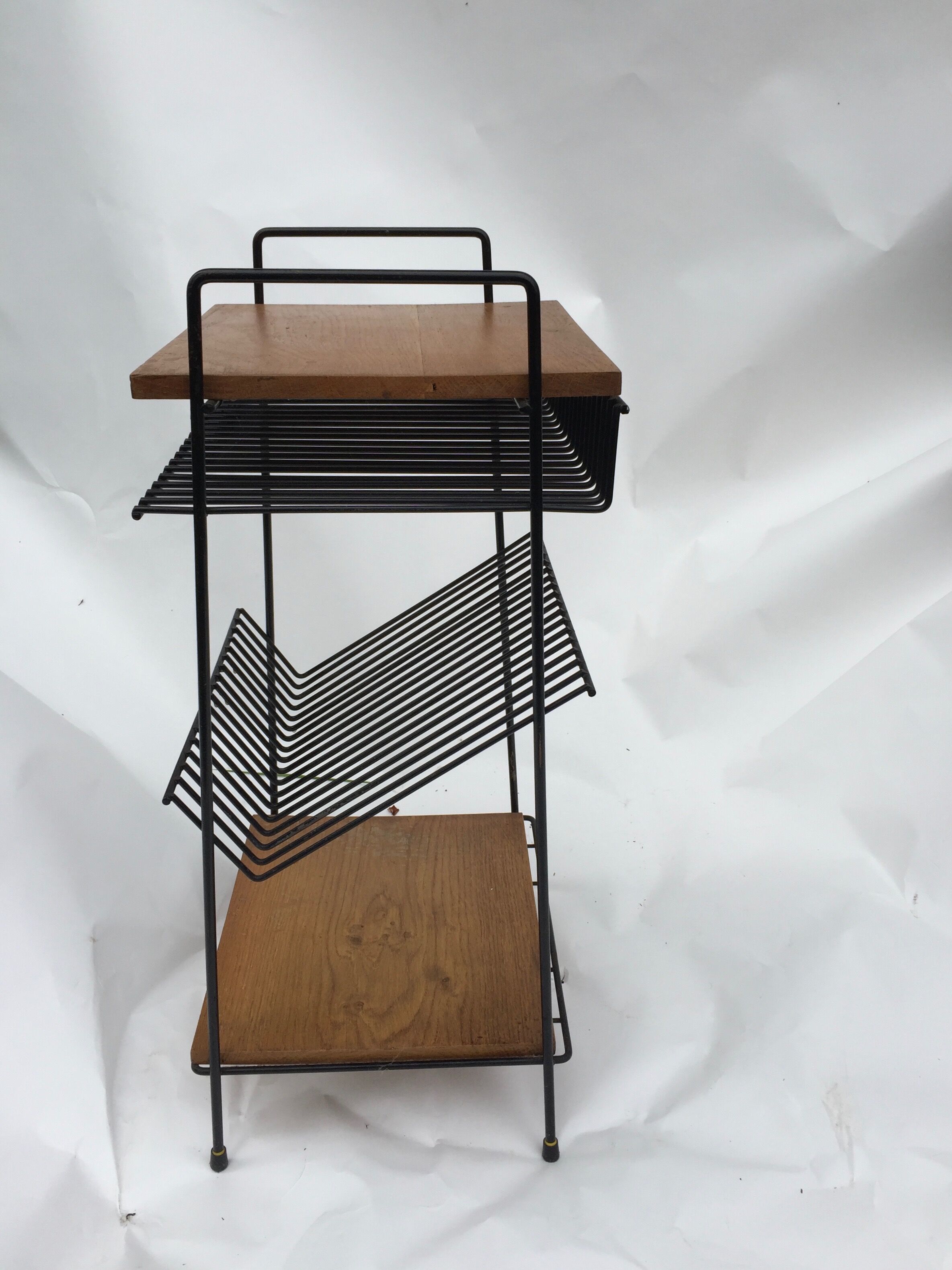 Furniture range in iron and wood vintage drive