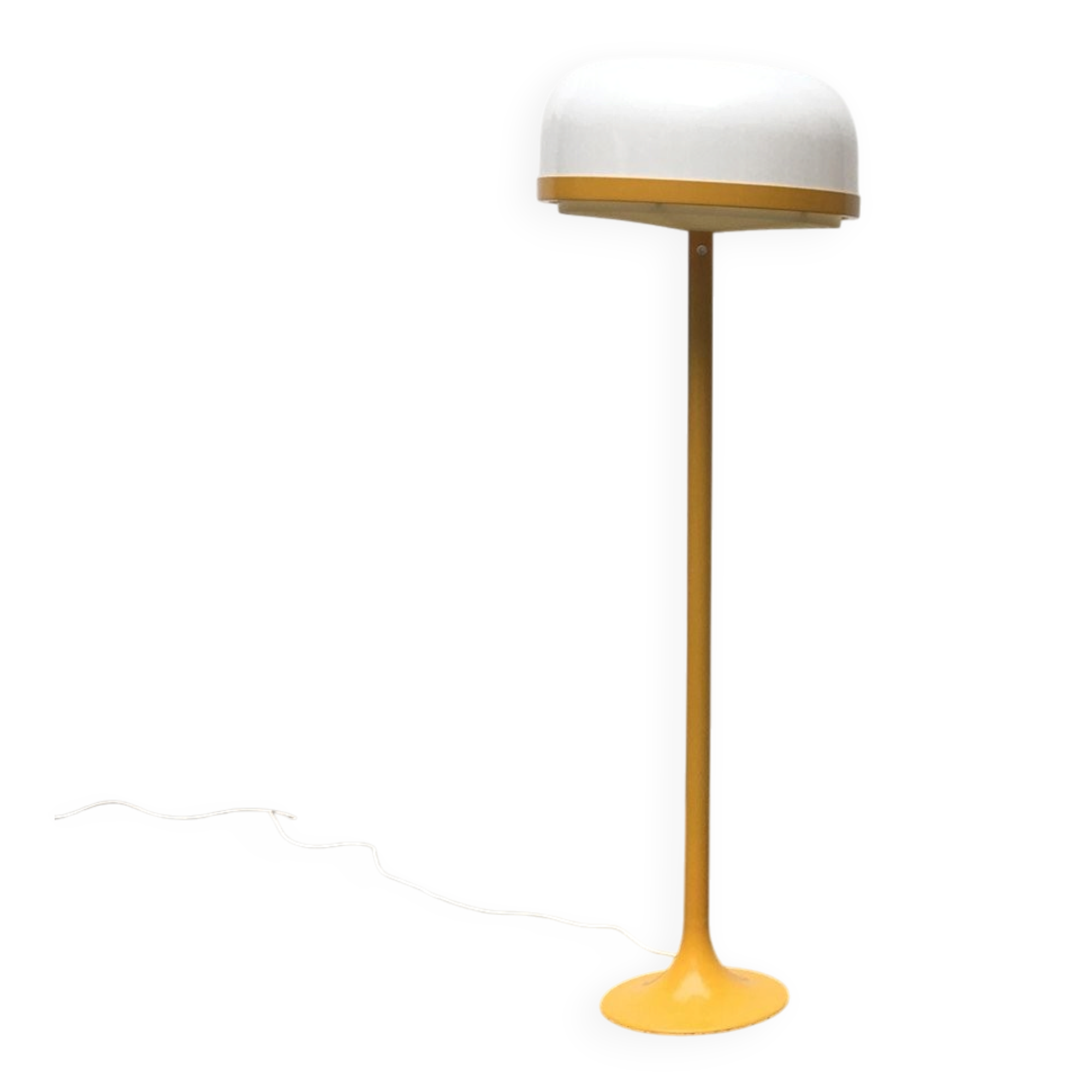 Lampe sur pied champignon de l'ère spatiale allemande du milieu du siècle de Kaiser Idell / Kaiser Leuchten