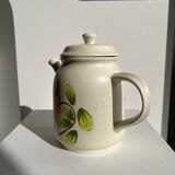 Vintage sunflower teapot Sarreguemines model Farandole H:20cm