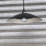 Perforated lacquered sheet metal suspension from the 90s