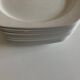 Set of 6 Scandinavian octagonal flat plates from the 1970s.