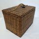 Vintage wicker box