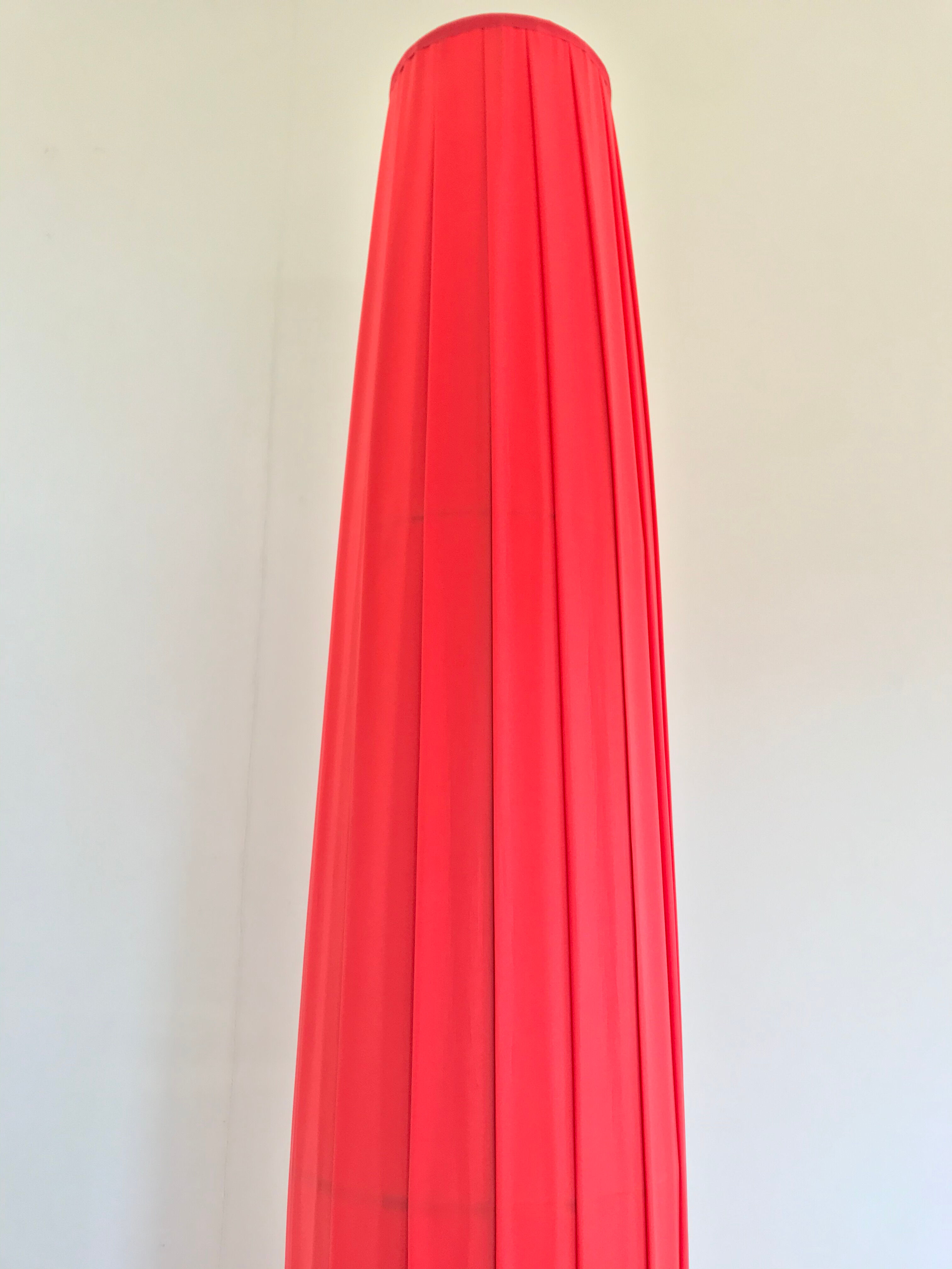 Column floor lamp by Fabrice Berrux for Dix Heures Dix, France 1990s